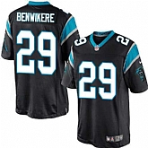 Nike Men & Women & Youth Panthers #29 Benwikere Black Team Color Game Jersey,baseball caps,new era cap wholesale,wholesale hats